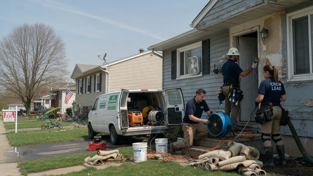 Flood Cleanup in Woodlawn, IL near me